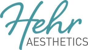 Medium blue, white, and grey Hehr Oral Surgery logo.
